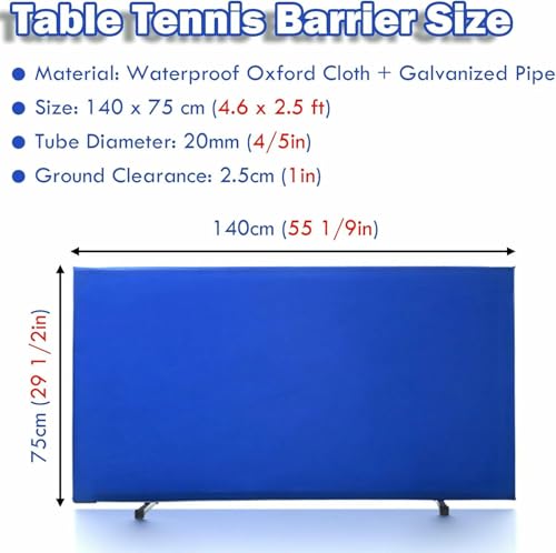 Durable Oxford Cloth Table Tennis Barrier Net Surround