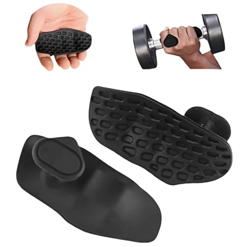 Ergonomic Anti-Slip Workout Grips for Strength Training