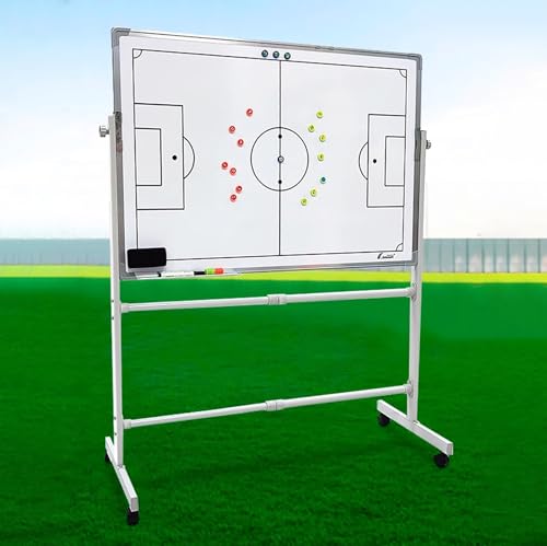 Magnetic Soccer Coaching Tactics Board with Wheels