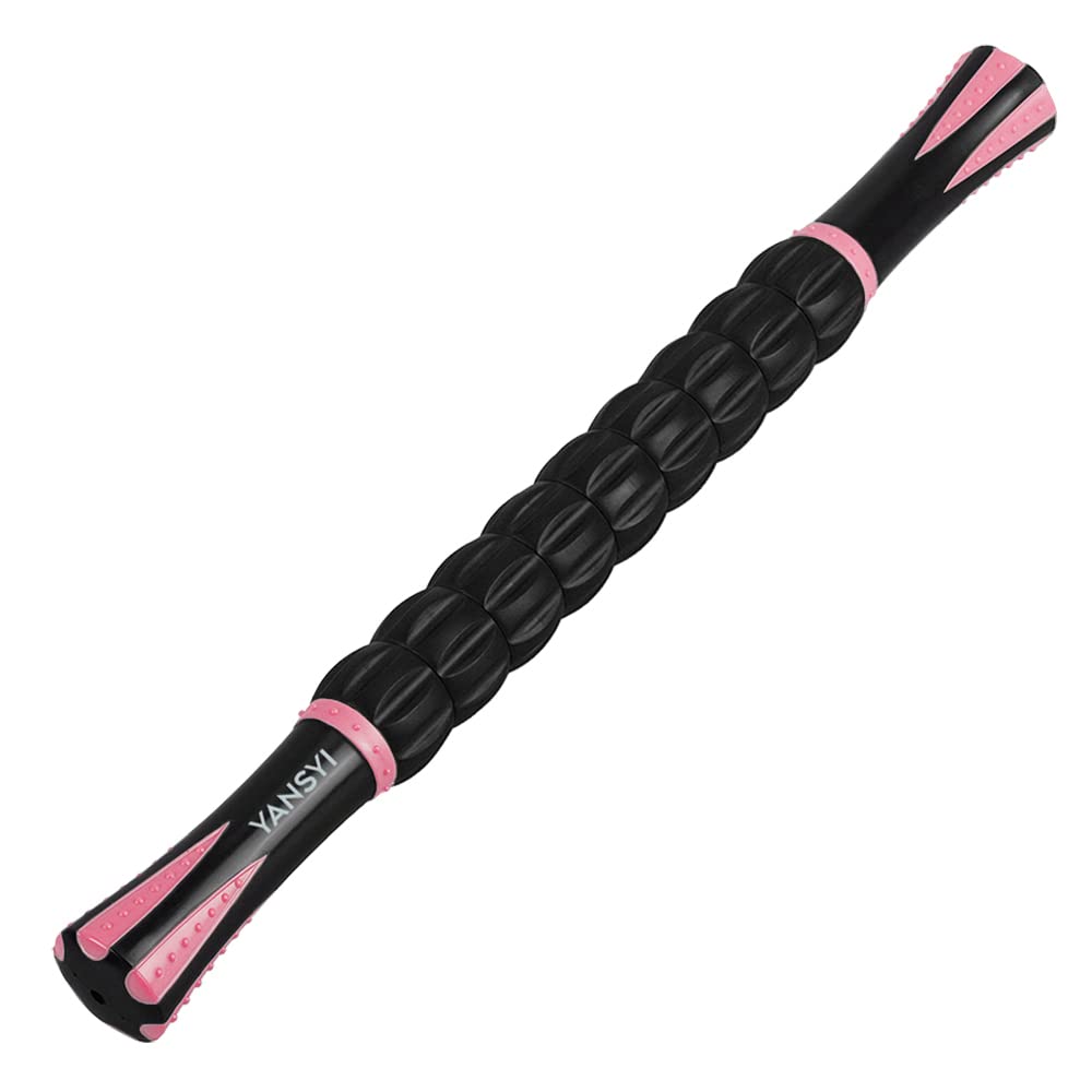 9-Roller Deep Tissue Massage Stick for Muscle Recovery