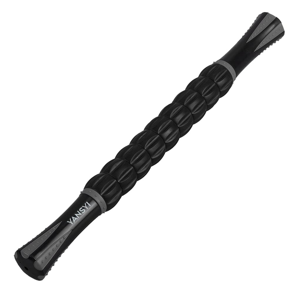 9-Roller Deep Tissue Massage Stick for Muscle Recovery