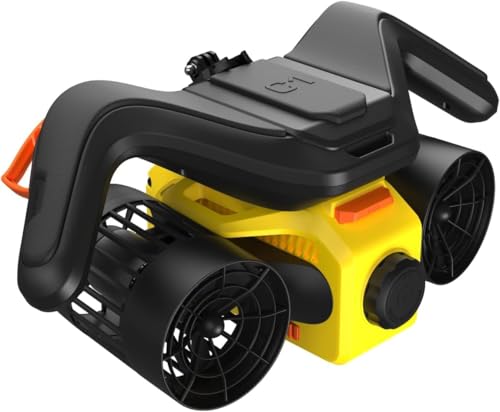 Dual-Motor Underwater Scooter for Diving & Snorkeling