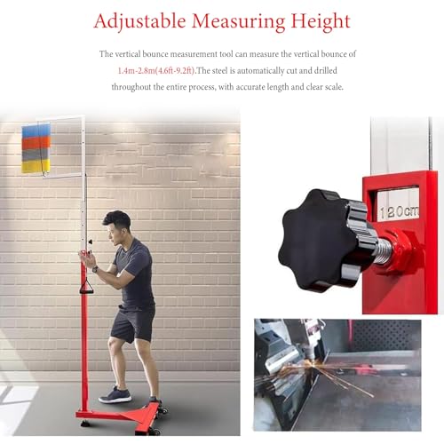 Heavy-Duty Vertical Jump Tester for Athletic Training