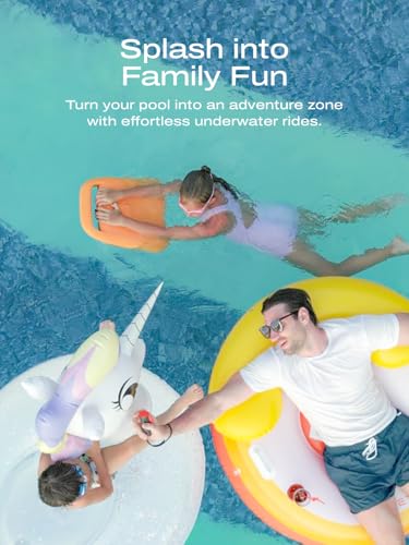 Dual-Motor Underwater Scooter for Diving & Snorkeling