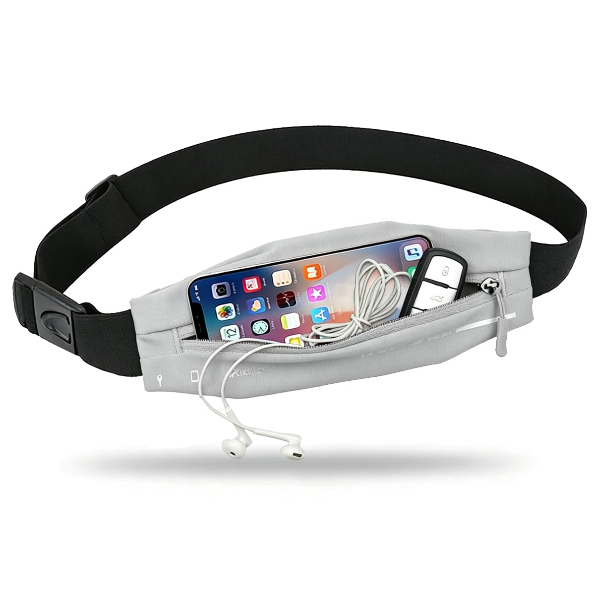 Slim Running Waist Belt with Phone Holder for Men & Women