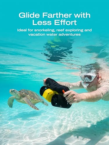 Dual-Motor Underwater Scooter for Diving & Snorkeling