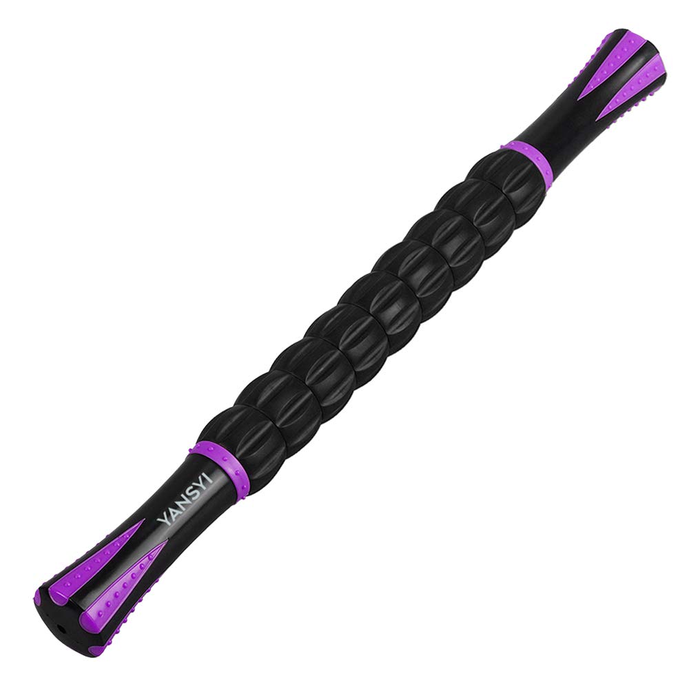 9-Roller Deep Tissue Massage Stick for Muscle Recovery
