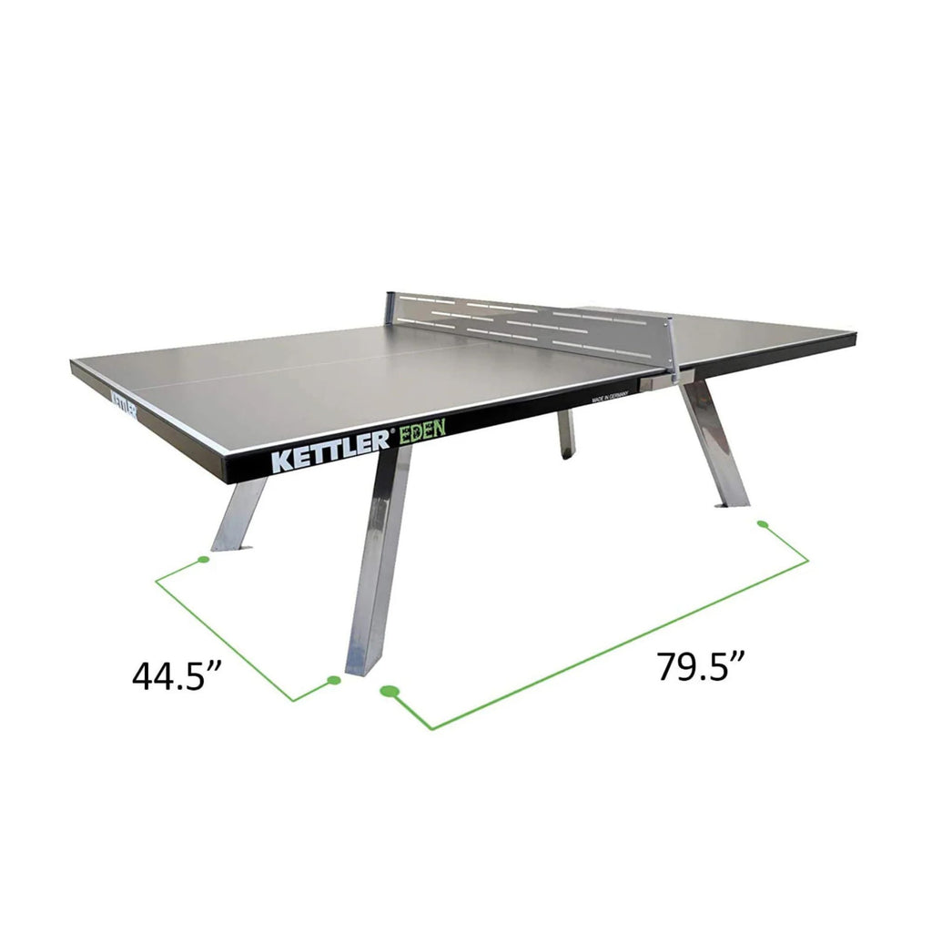 Weatherproof Outdoor Table Tennis Table with Permanent Net