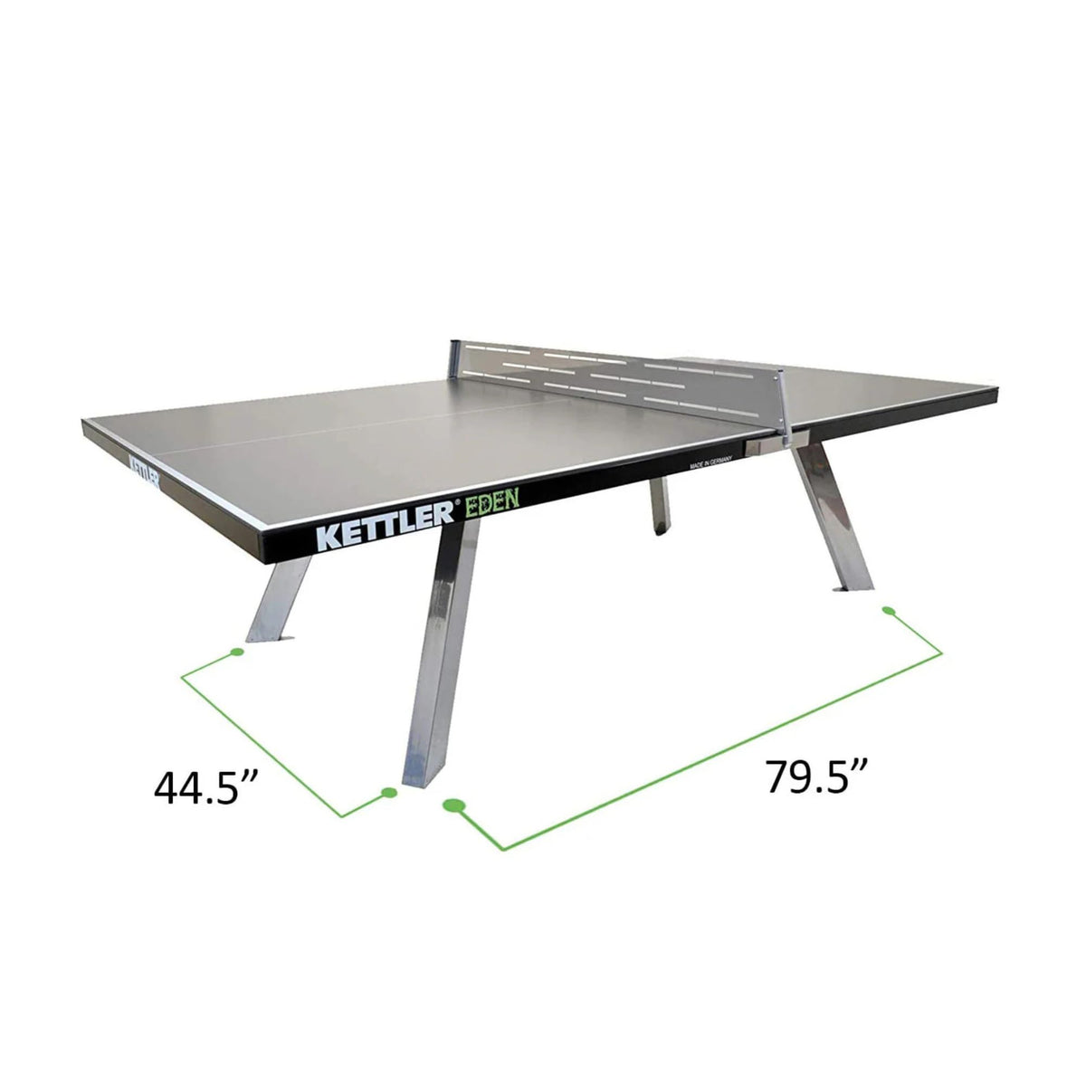 Weatherproof Outdoor Table Tennis Table with Permanent Net