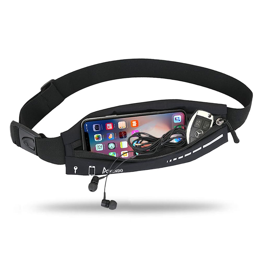 Slim Running Waist Belt with Phone Holder for Men & Women