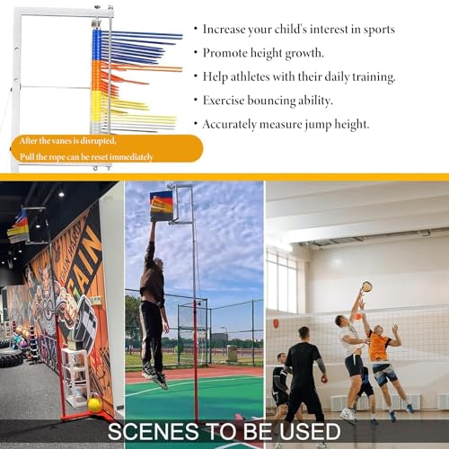 Heavy-Duty Vertical Jump Tester for Athletic Training