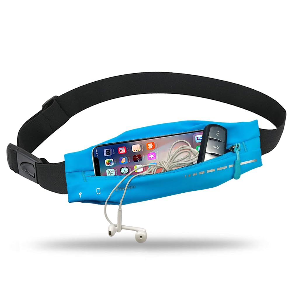 Slim Running Waist Belt with Phone Holder for Men & Women