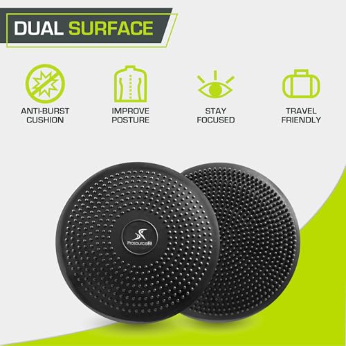 14-Inch Inflatable Balance Disc for Core & Stability Training