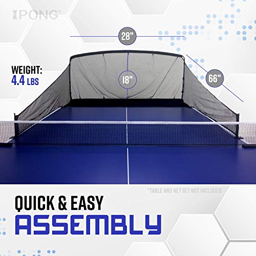 Table Tennis Ball Catch Net for Serve & Multi-Ball Training