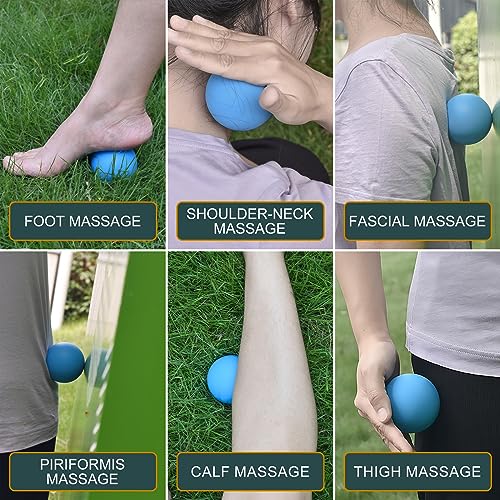 2-Pack Massage Balls for Deep Tissue & Myofascial Release