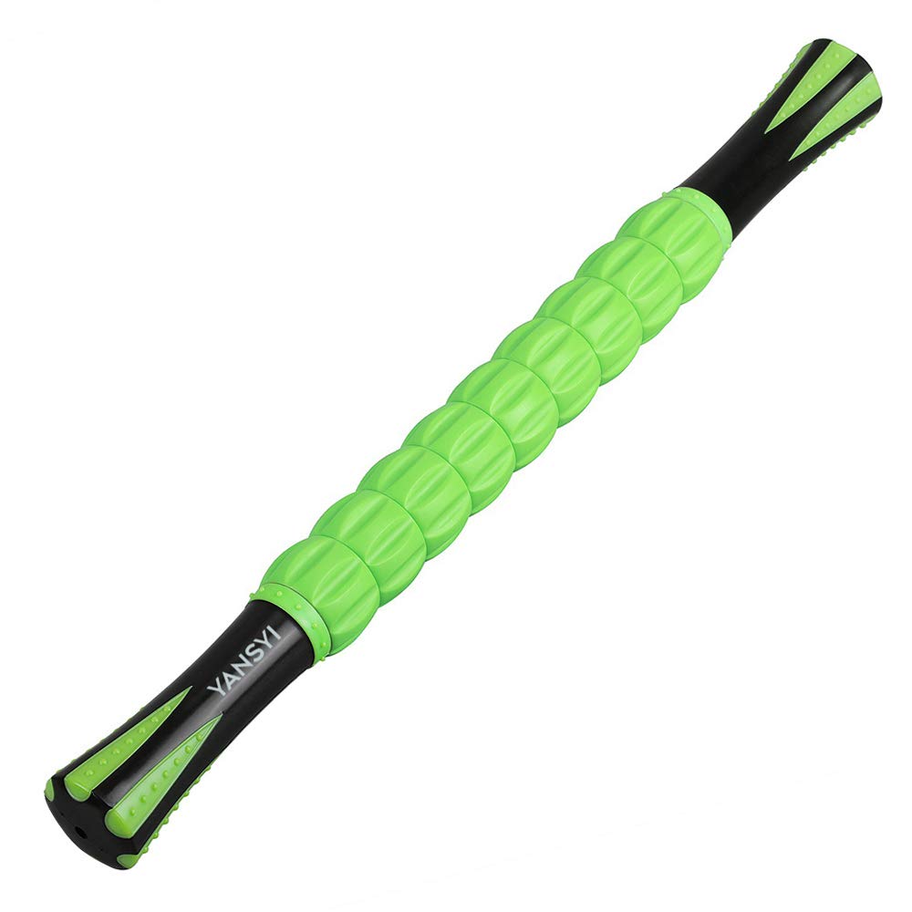 9-Roller Deep Tissue Massage Stick for Muscle Recovery