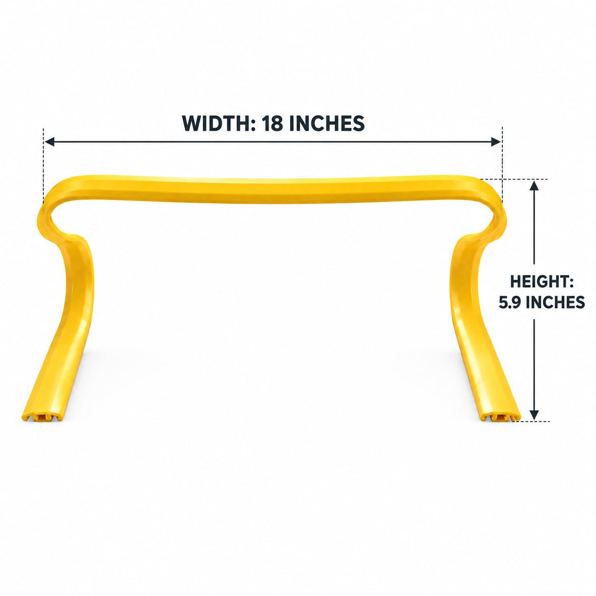 8-Pack Flexible Agility Hurdles for Fitness & Speed Training