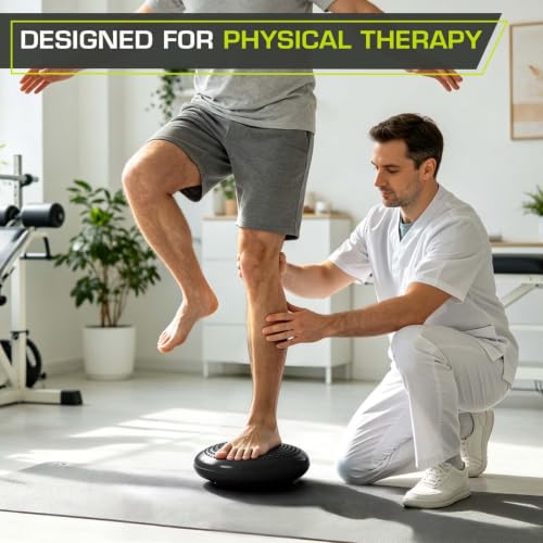 14-Inch Inflatable Balance Disc for Core & Stability Training