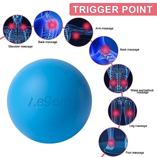 2-Pack Massage Balls for Deep Tissue & Myofascial Release