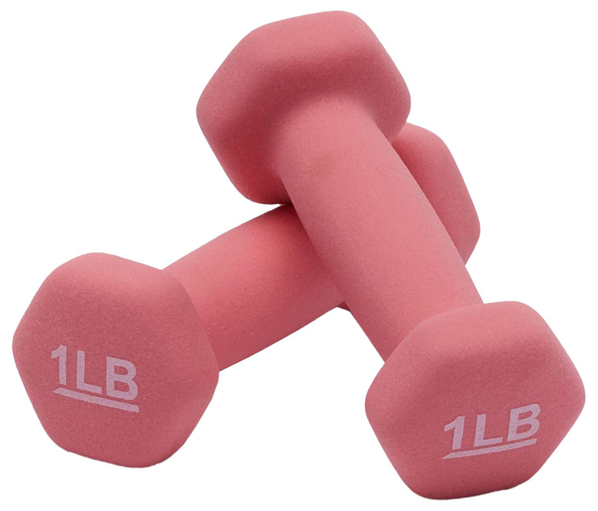 Neoprene Dumbbell Hand Weights for Exercise & Muscle Toning