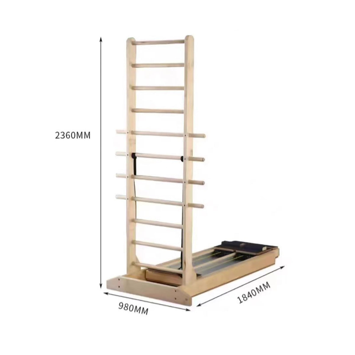 Sliding Pilates Ladder Bed for Stretching & Full-Body Training