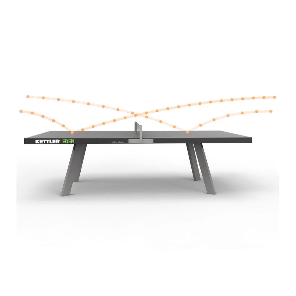 Weatherproof Outdoor Table Tennis Table with Permanent Net