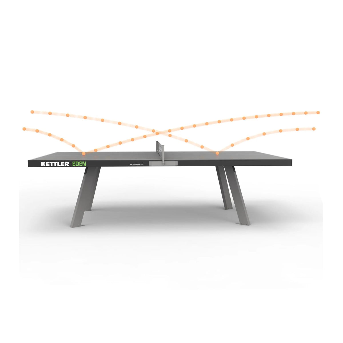 Weatherproof Outdoor Table Tennis Table with Permanent Net