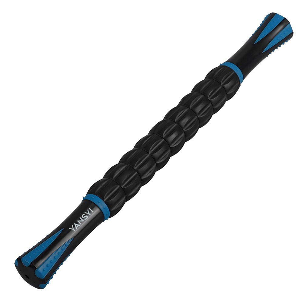 9-Roller Deep Tissue Massage Stick for Muscle Recovery