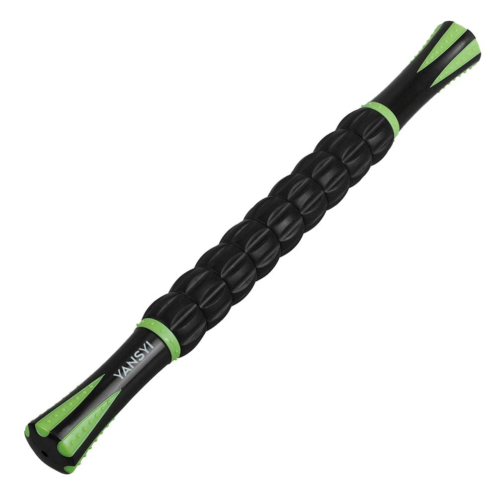 9-Roller Deep Tissue Massage Stick for Muscle Recovery