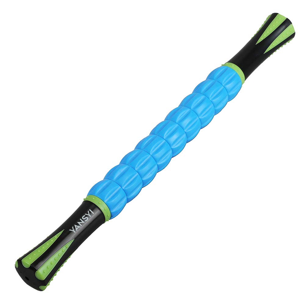 9-Roller Deep Tissue Massage Stick for Muscle Recovery