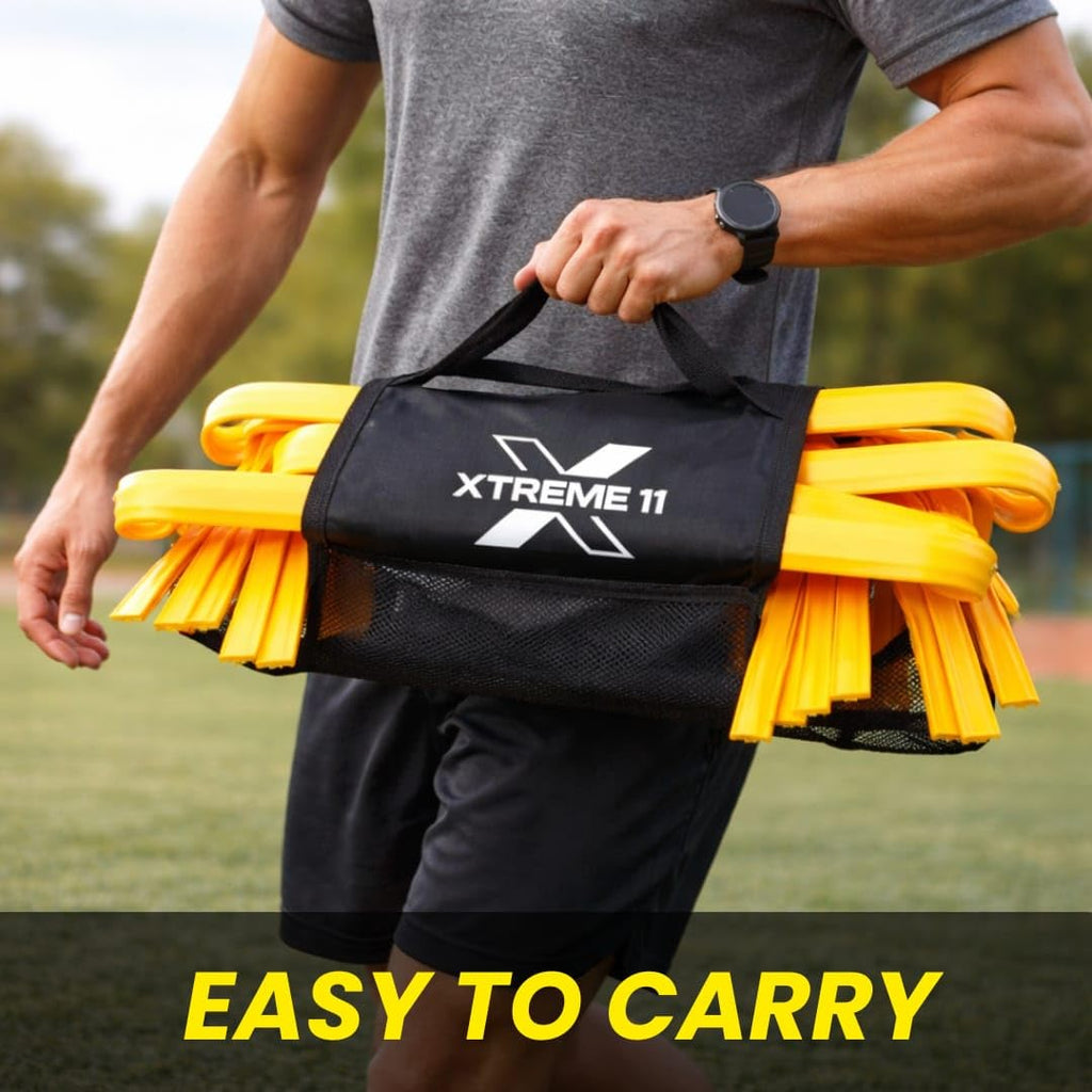 8-Pack Flexible Agility Hurdles for Fitness & Speed Training