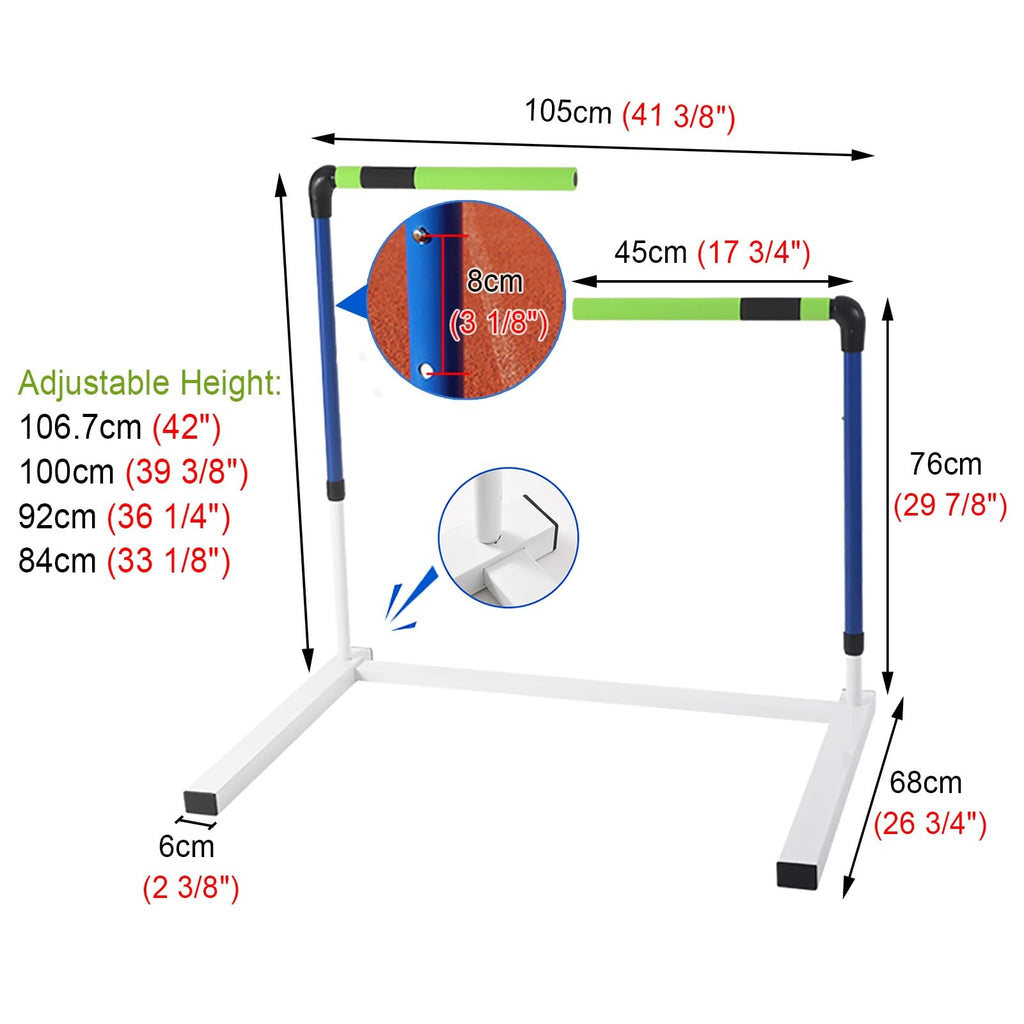 Adjustable Plyometric Hurdles for Speed & Agility Training