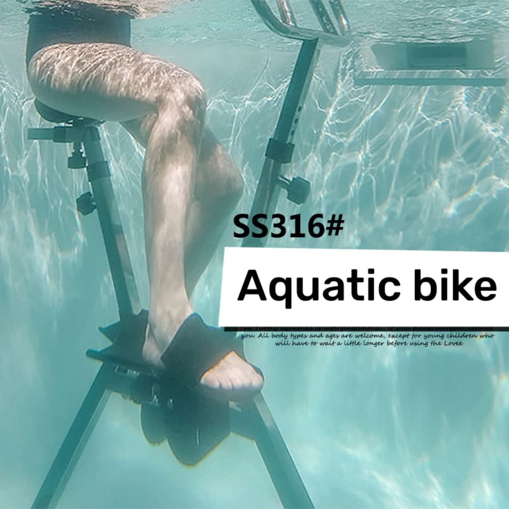 Stainless Steel Water Bike for Aquatic Cardio Exercise