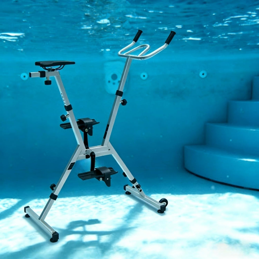 Stainless Steel Water Bike for Aquatic Cardio Exercise