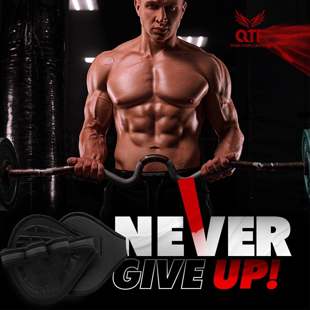 Neoprene Weightlifting Grip Pads & Palm Protectors for Training