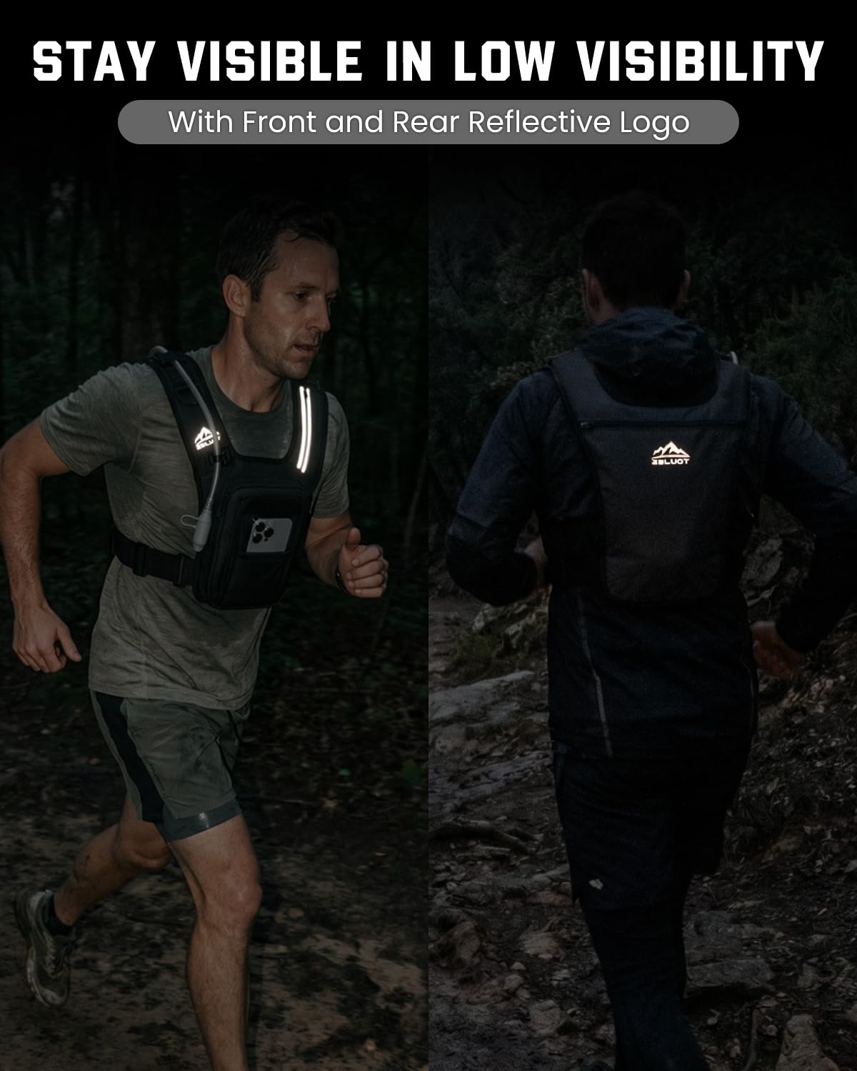 Adjustable Chest Pack for Hands-Free POV Filming & Outdoor Use