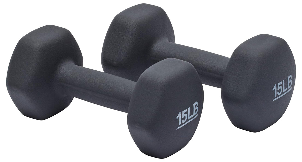 Neoprene Dumbbell Hand Weights for Exercise & Muscle Toning