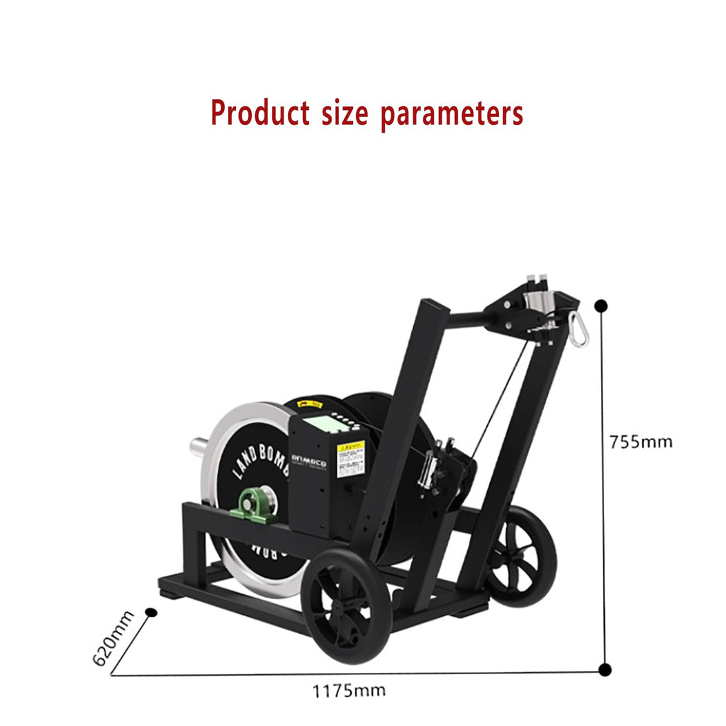 50M Adjustable Resistance Sprint Trainer with Digital Display