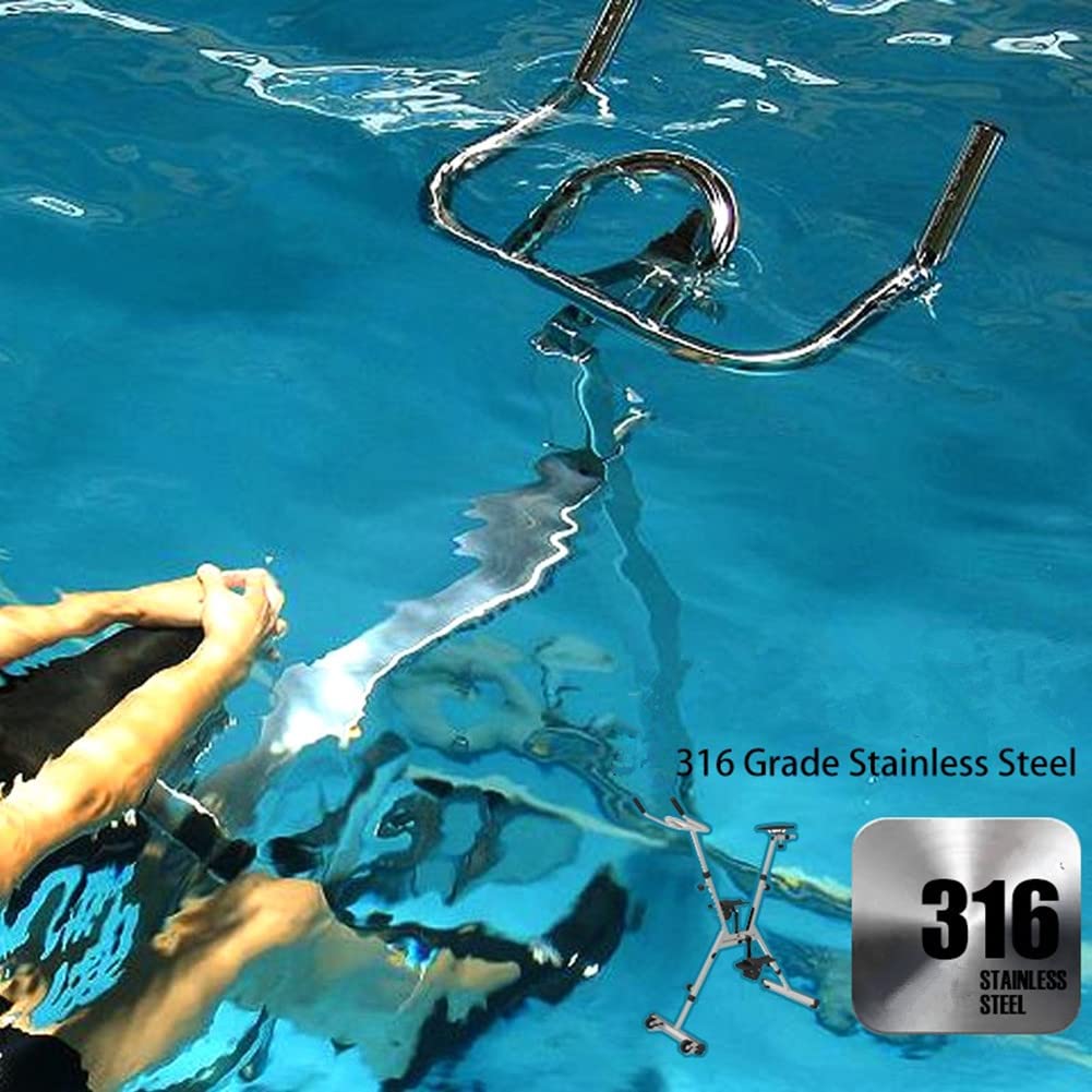 316L Stainless Steel Aquatic Bike for Pool Fitness Exercise