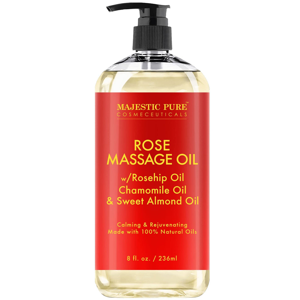 Natural Massage Therapy Oil for Relaxation & All Skin Types