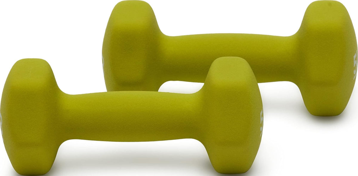 Neoprene Dumbbell Hand Weights for Exercise & Muscle Toning