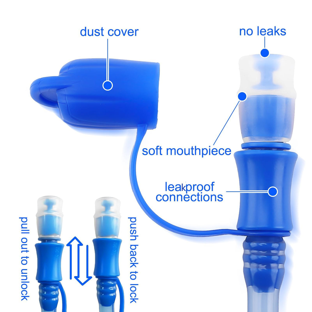 BPA-Free Hydration Bladder Water Reservoir for Outdoor Sports