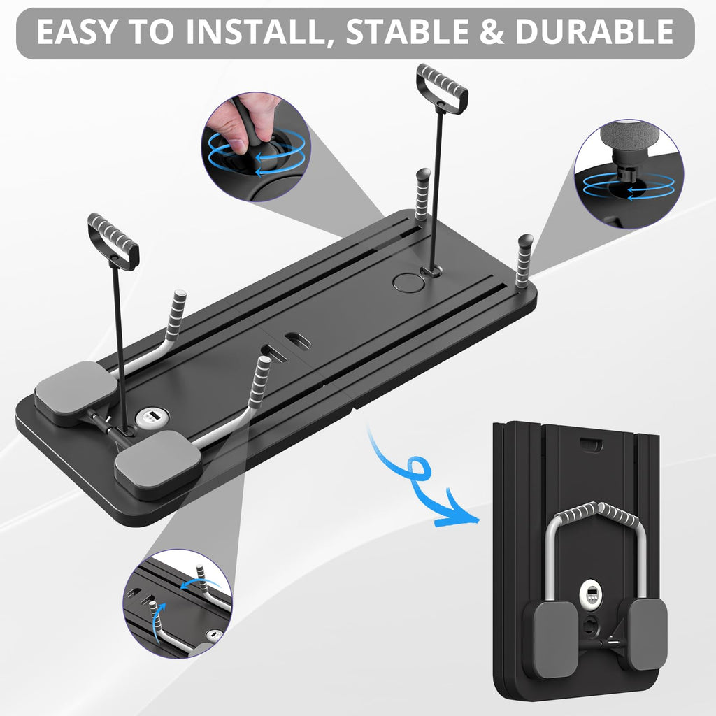 5-in-1 Foldable Pilates Reformer Board for Home Workouts
