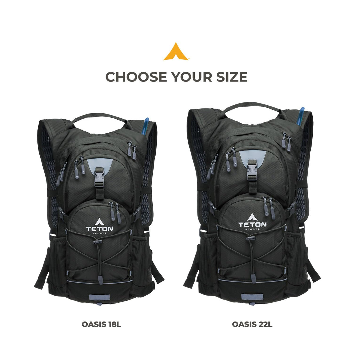 18L Hydration Backpack with 2L Water Bladder – 10 Pack
