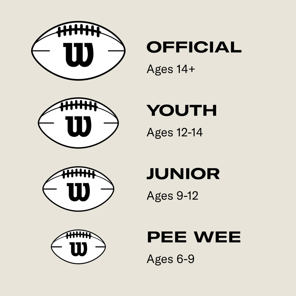 Leather Game Football for Training & Competition – Multiple Sizes