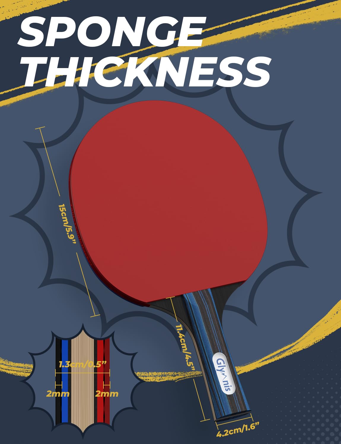 Table Tennis Paddle & Ball Set for Indoor and Outdoor Play