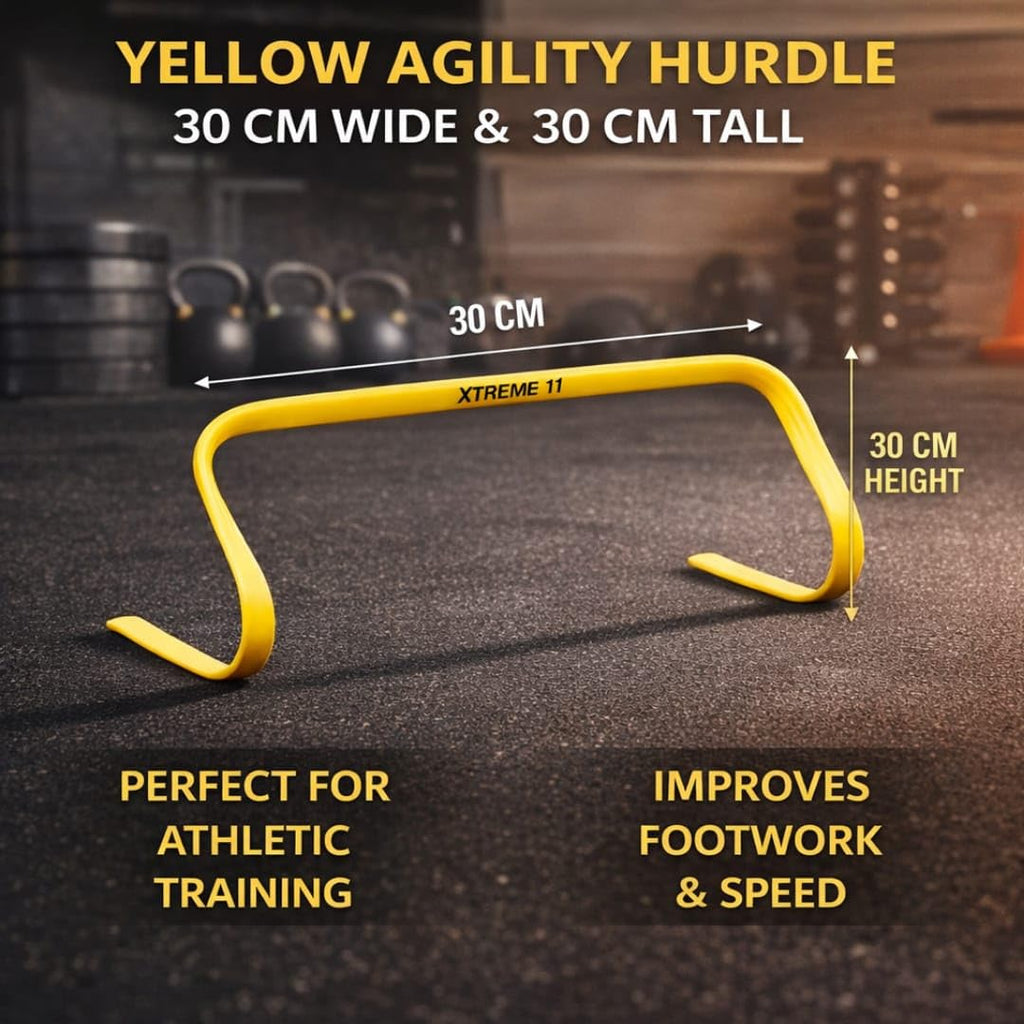 8-Pack Flexible Agility Hurdles for Fitness & Speed Training