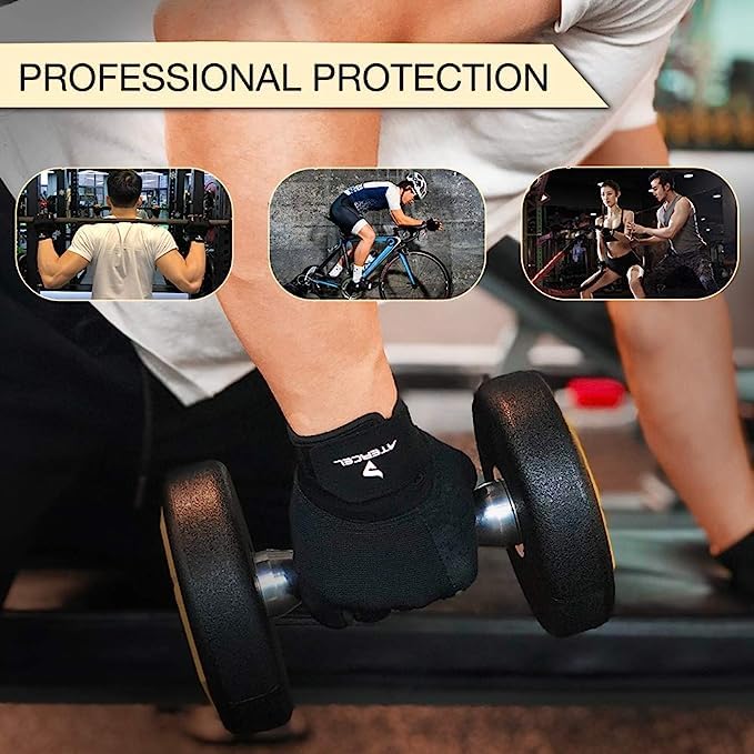 Breathable Workout Gloves for Weightlifting, Cycling & Training