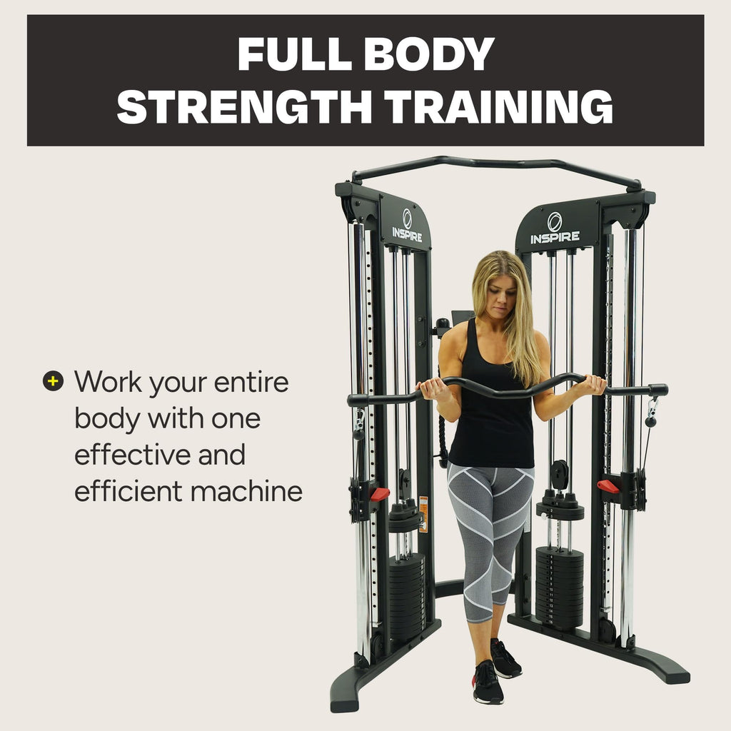 Compact Functional Trainer Cable Machine for Home Gym