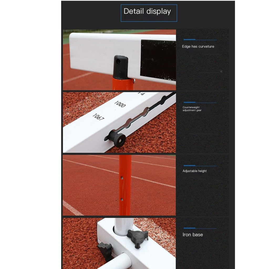 30–42 Inch Adjustable Hurdles for Speed & Agility Training